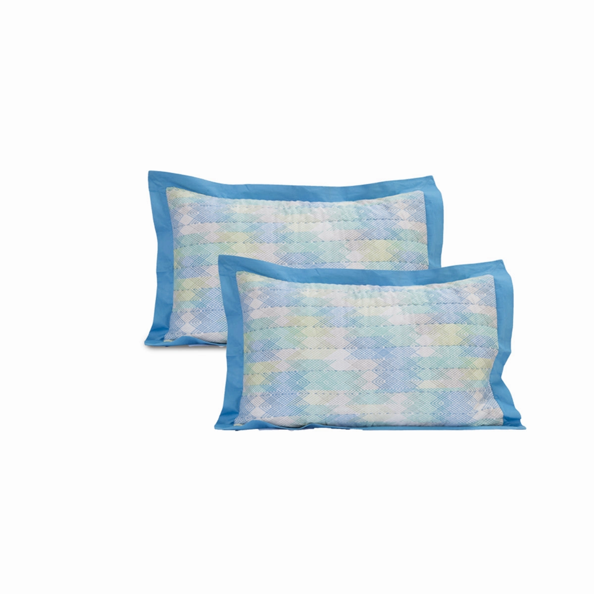 Hexon Quilted 2PC Pillow Sham Set