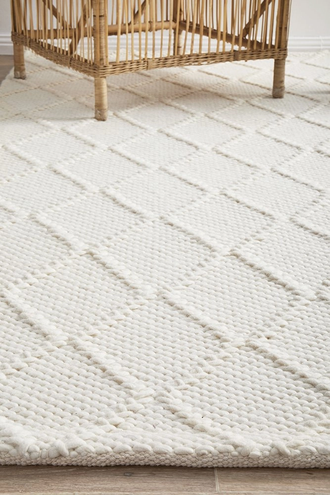 Huxley Rug (White) by Rug Culture