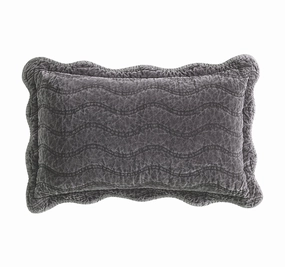 Indiana 30x50cm Filled Cushion Charcoal