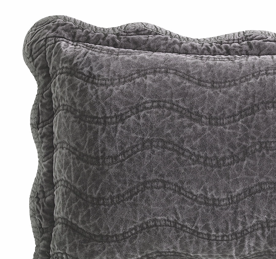Indiana 30x50cm Filled Cushion Charcoal