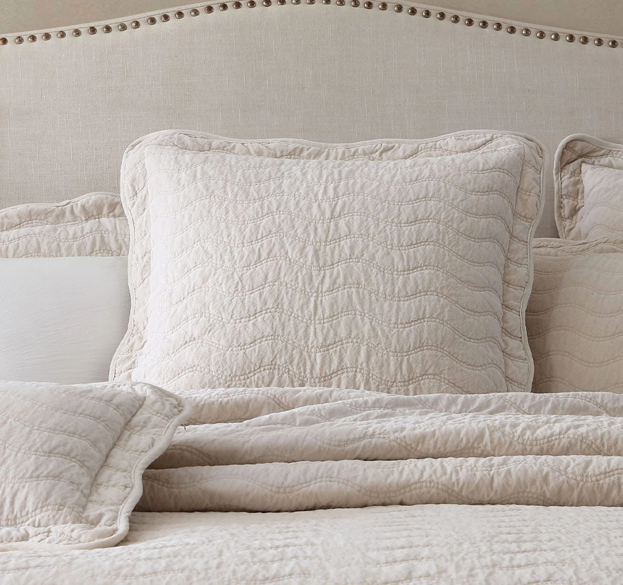 Indiana European Pillow Sham Stone
