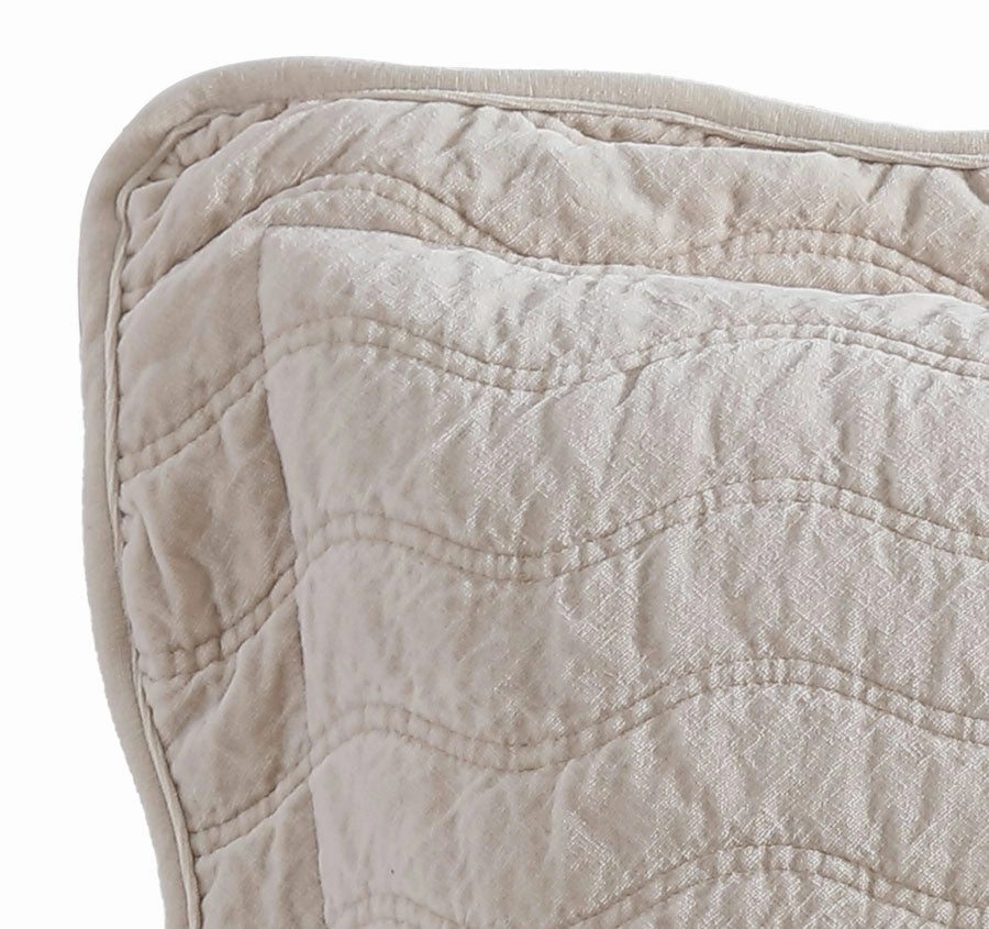 Indiana European Pillow Sham Stone