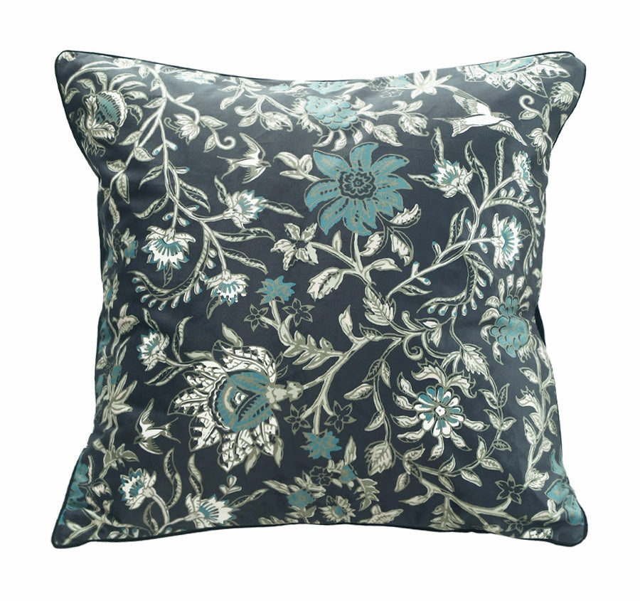 Ivy 60x60cm Filled Cushion Ebony