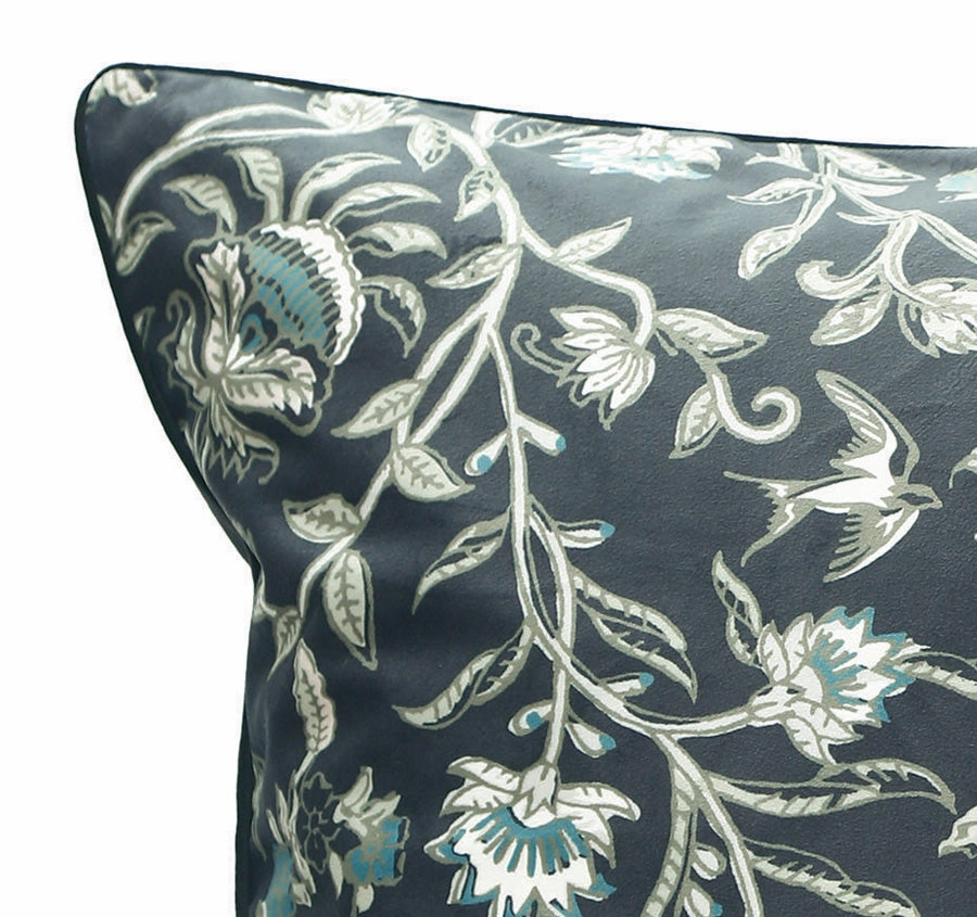 Ivy 60x60cm Filled Cushion Ebony