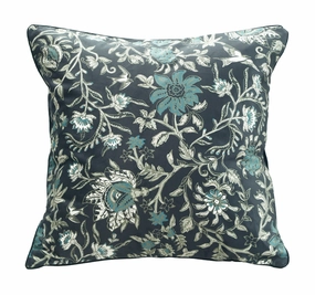 Ivy 60x60cm Filled Cushion Ebony