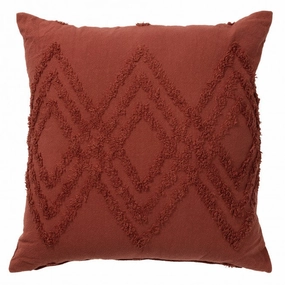 Jaipur Terracotta European pillowcase by Bianca