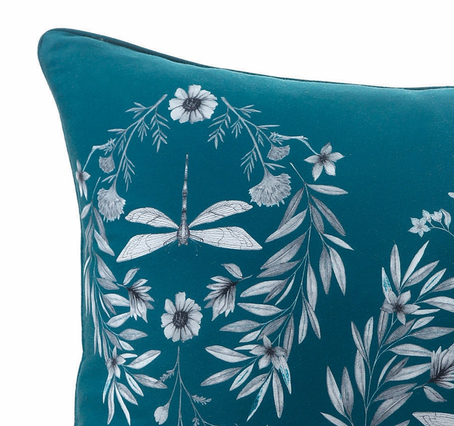 Jardin 40x60cm Filled Cushion Teal