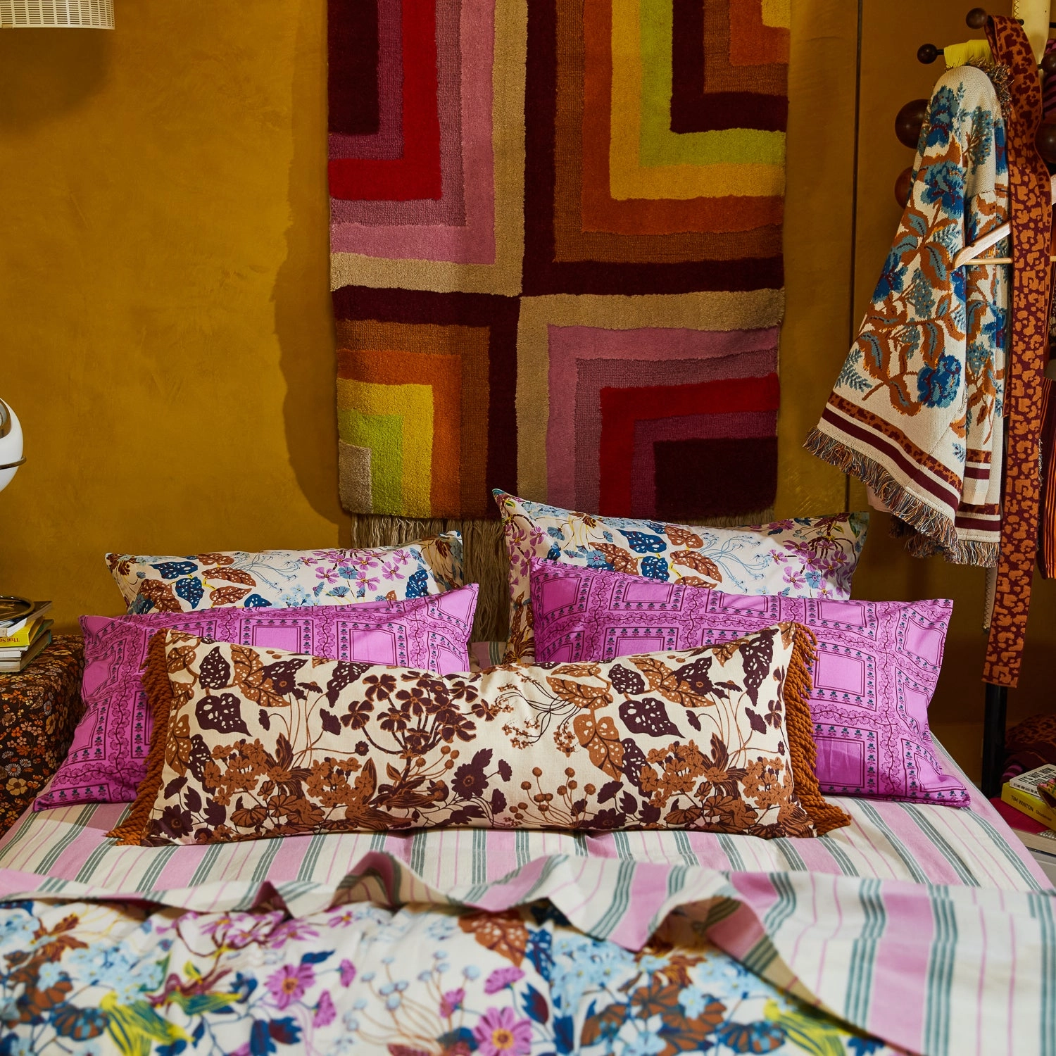 Jeanette Fringe Cushion