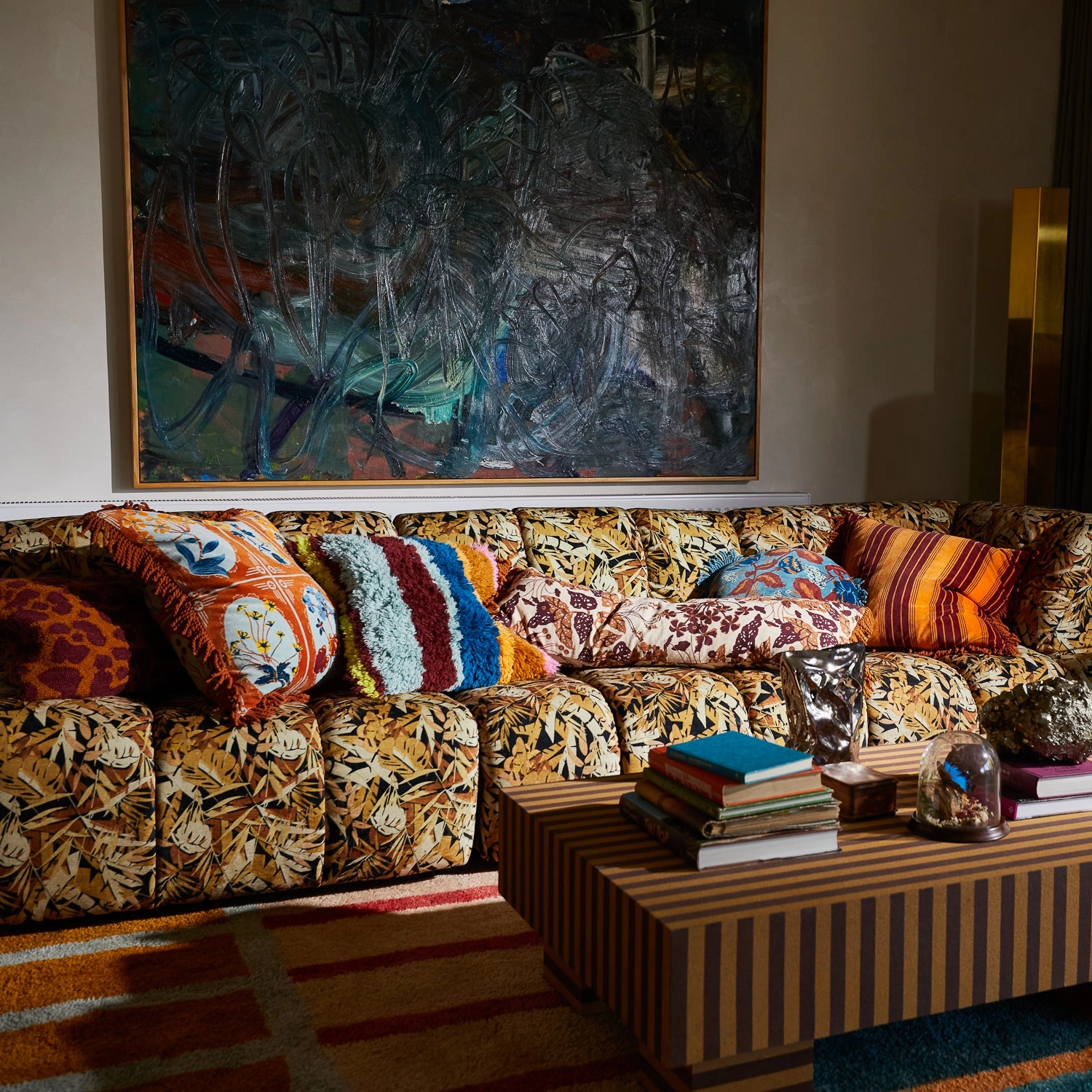 Jeanette Fringe Cushion