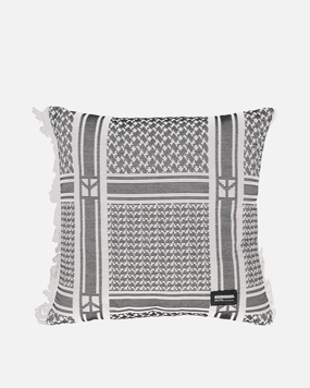 JQ Shemagh Cushion White
