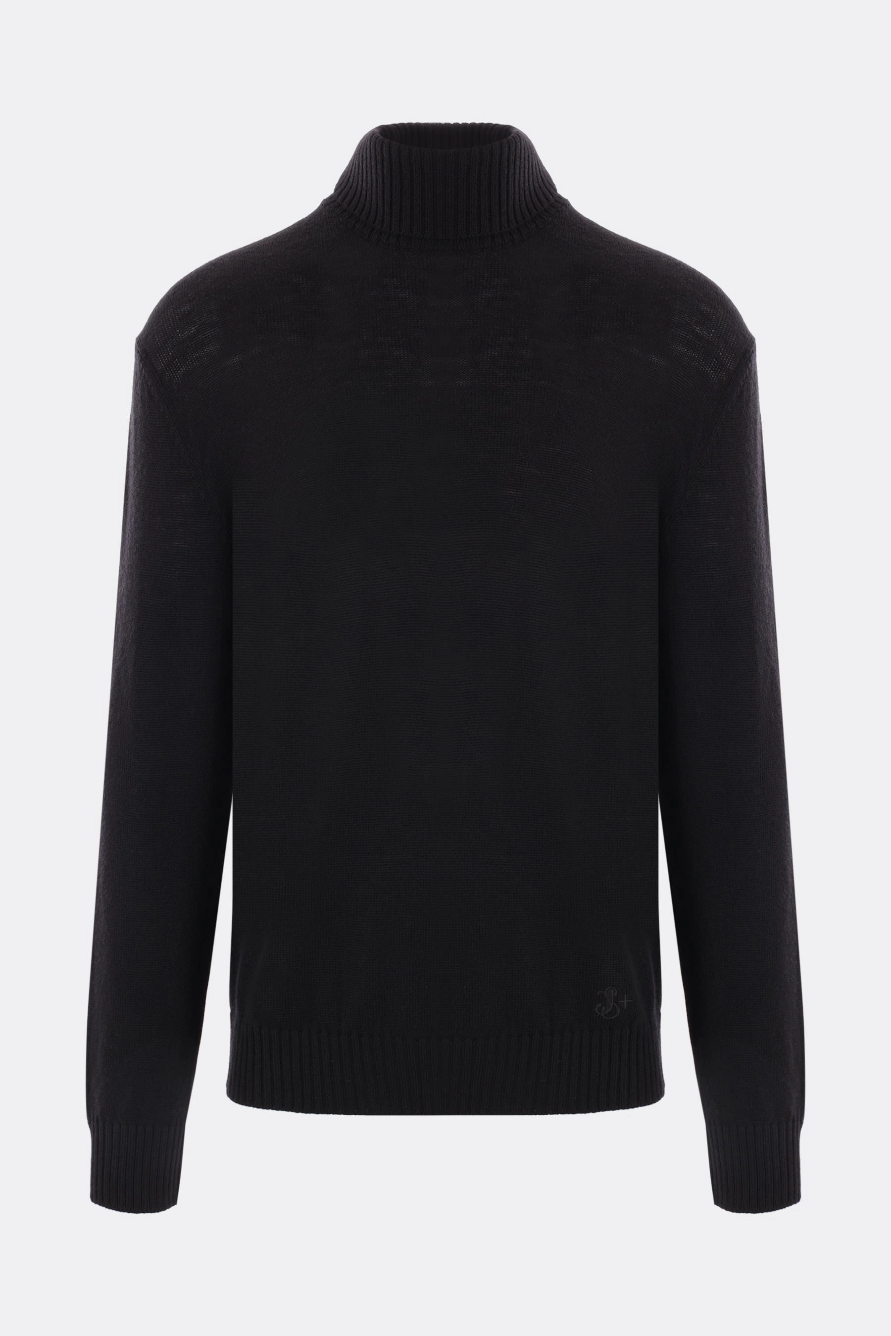 JS  embroidered wool turtleneck