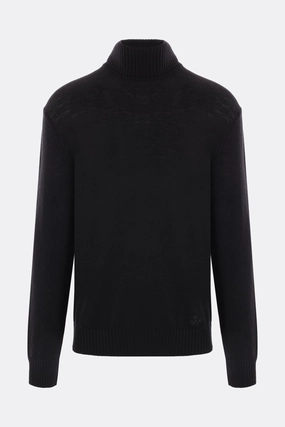 JS  embroidered wool turtleneck