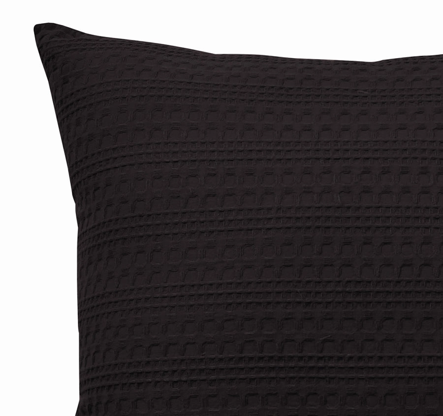 Kahlani 43x43cm Filled Cushion Chocolate