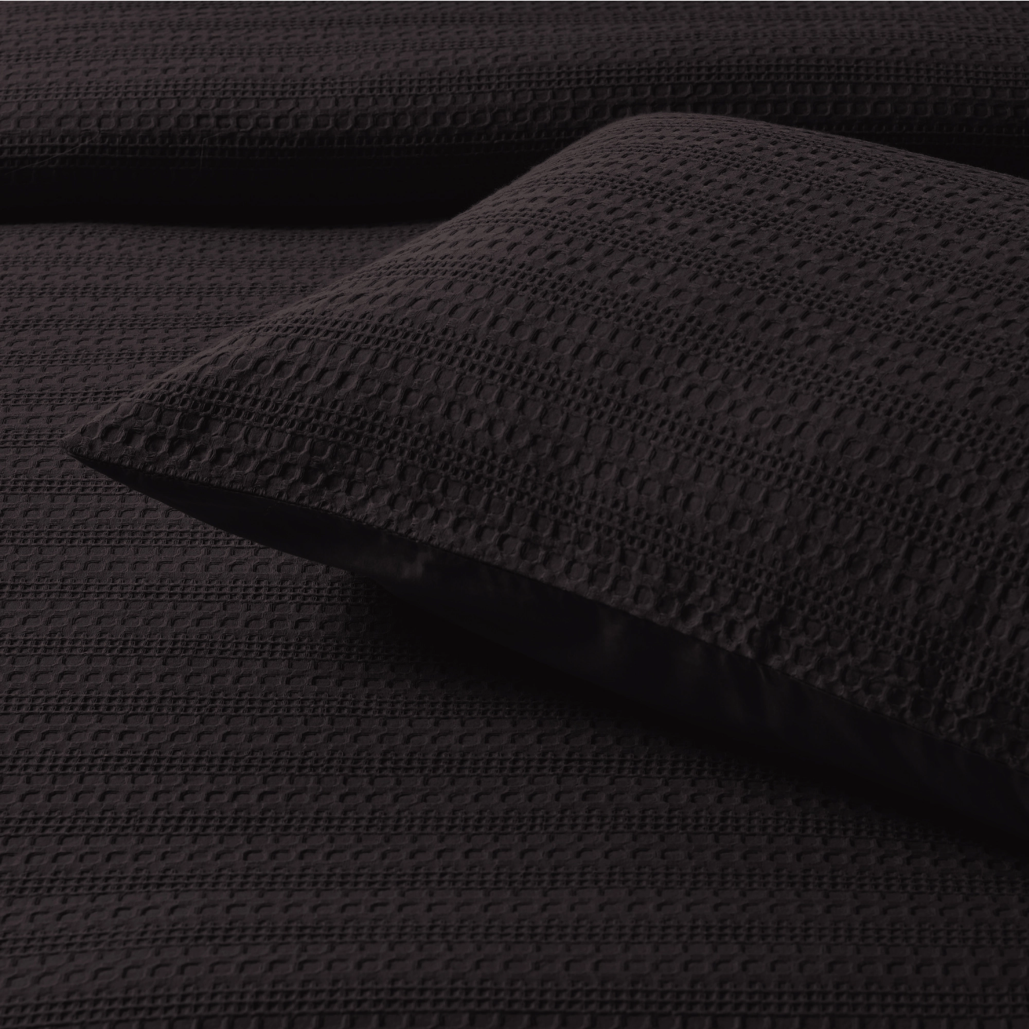 Kahlani Chocolate Square Cushion by Bianca