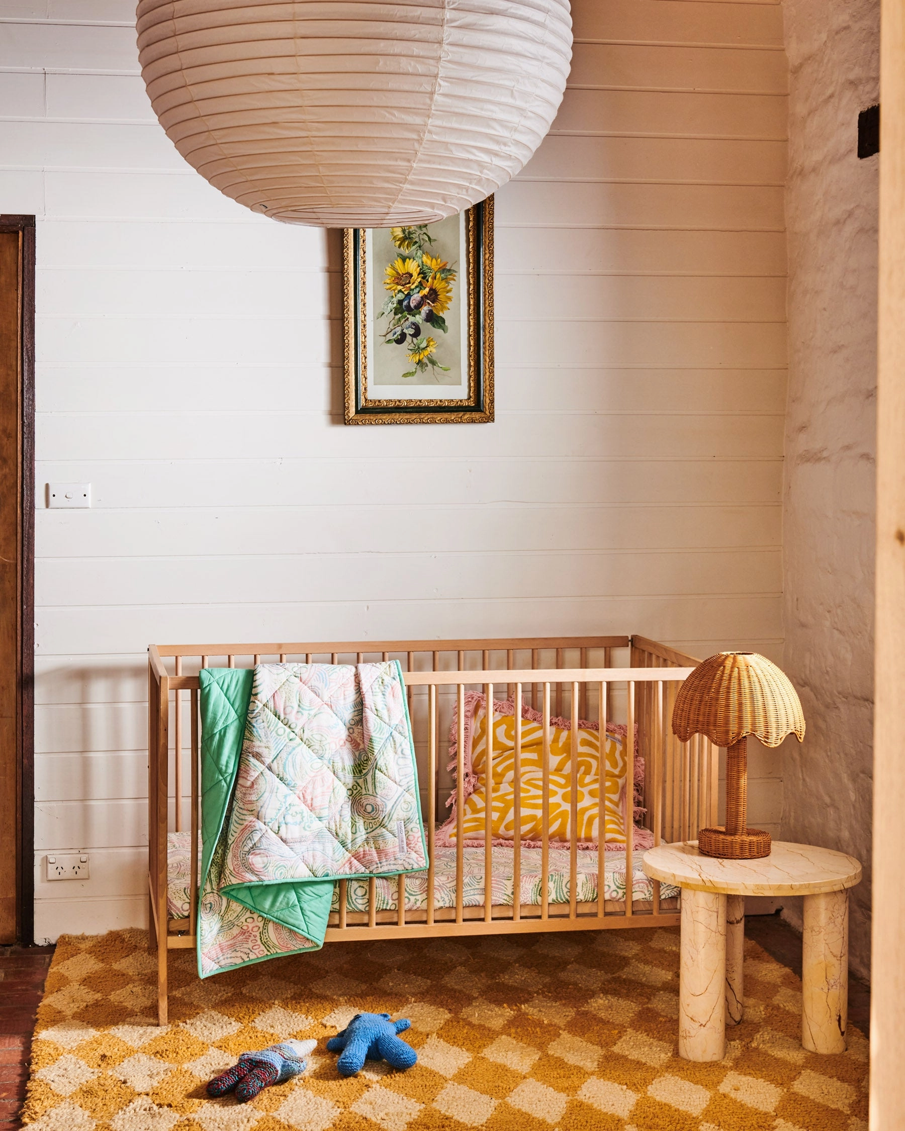 Kalaya Tjukurpa Straw Woven Cushion