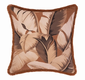 Kalena 48x48cm Filled Cushion Cinnamon