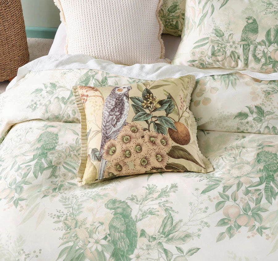 Katherine 48x48cm Filled Cushion Green