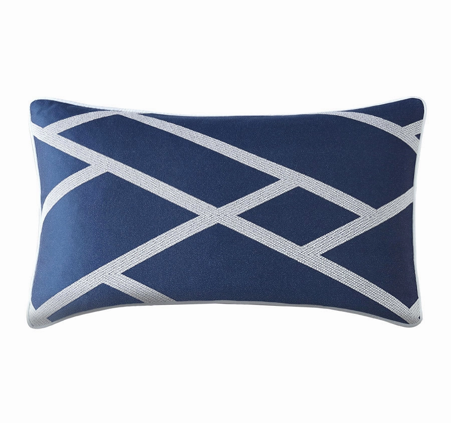 Kennedy 30x50cm Filled Cushion Navy