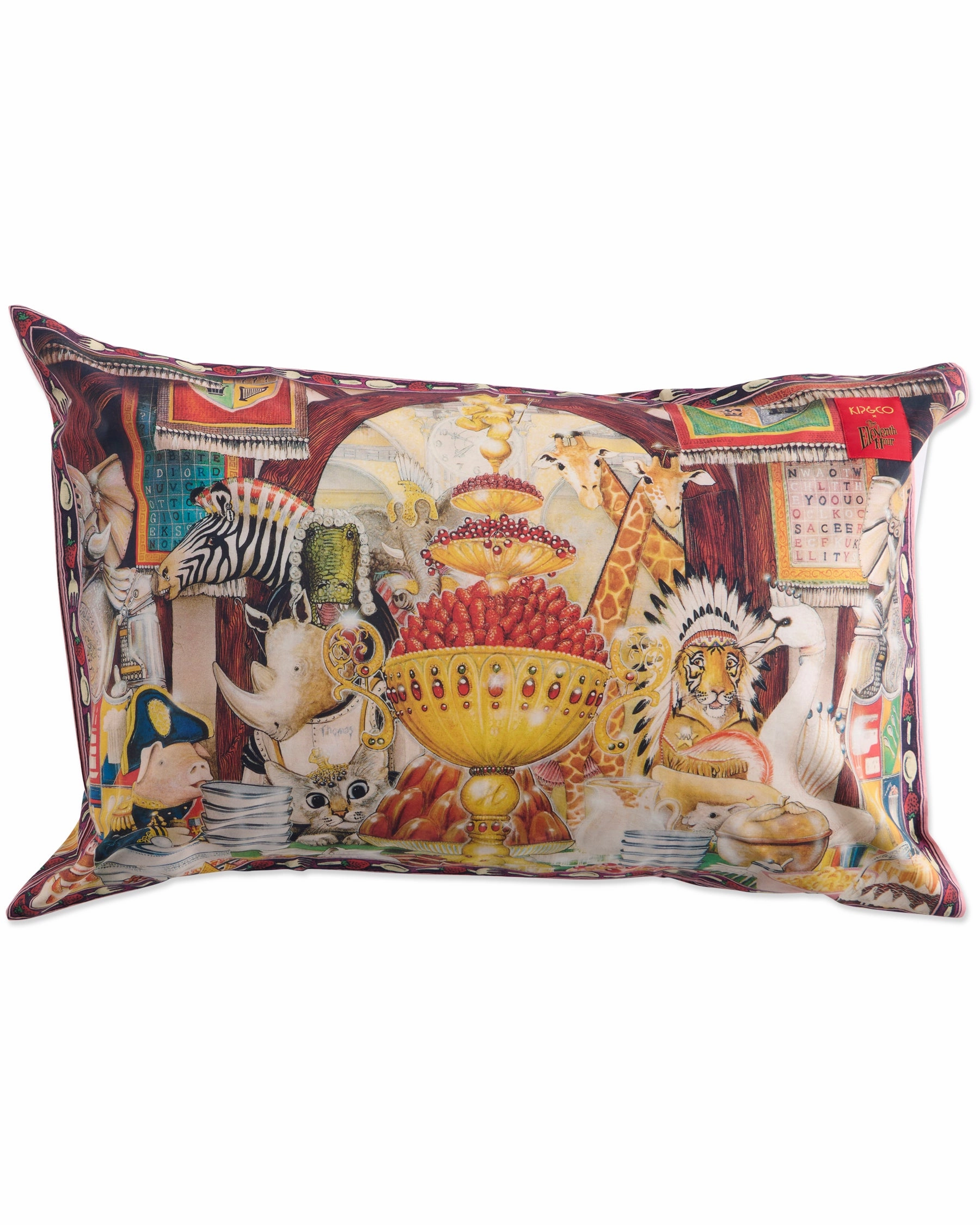 Kip&Co x Eleventh Hour Feast Your Eyes Organic Cotton Pillowcase