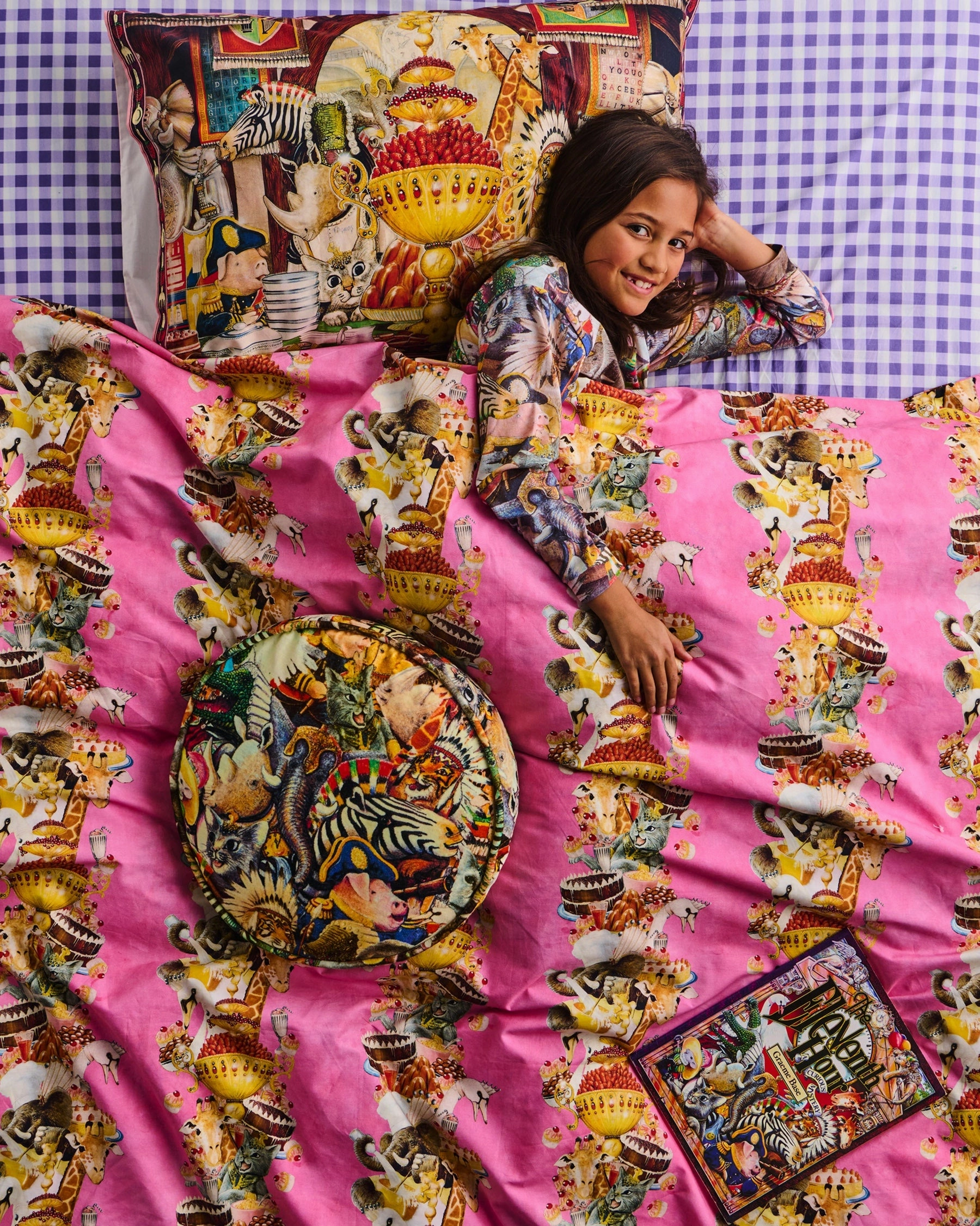 Kip&Co x Eleventh Hour Feast Your Eyes Organic Cotton Pillowcase