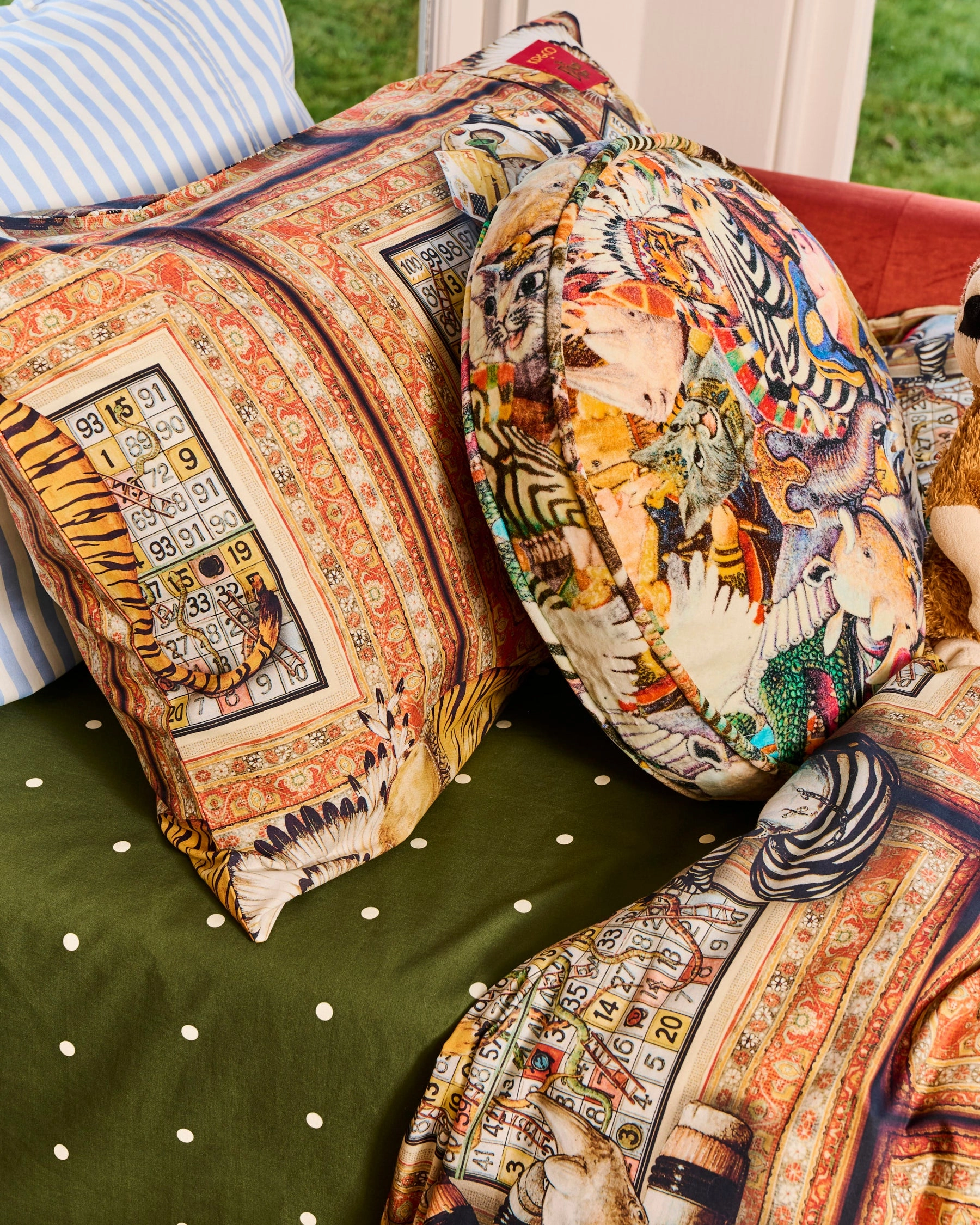 Kip&Co x Eleventh Hour Game On Organic Cotton Pillowcase