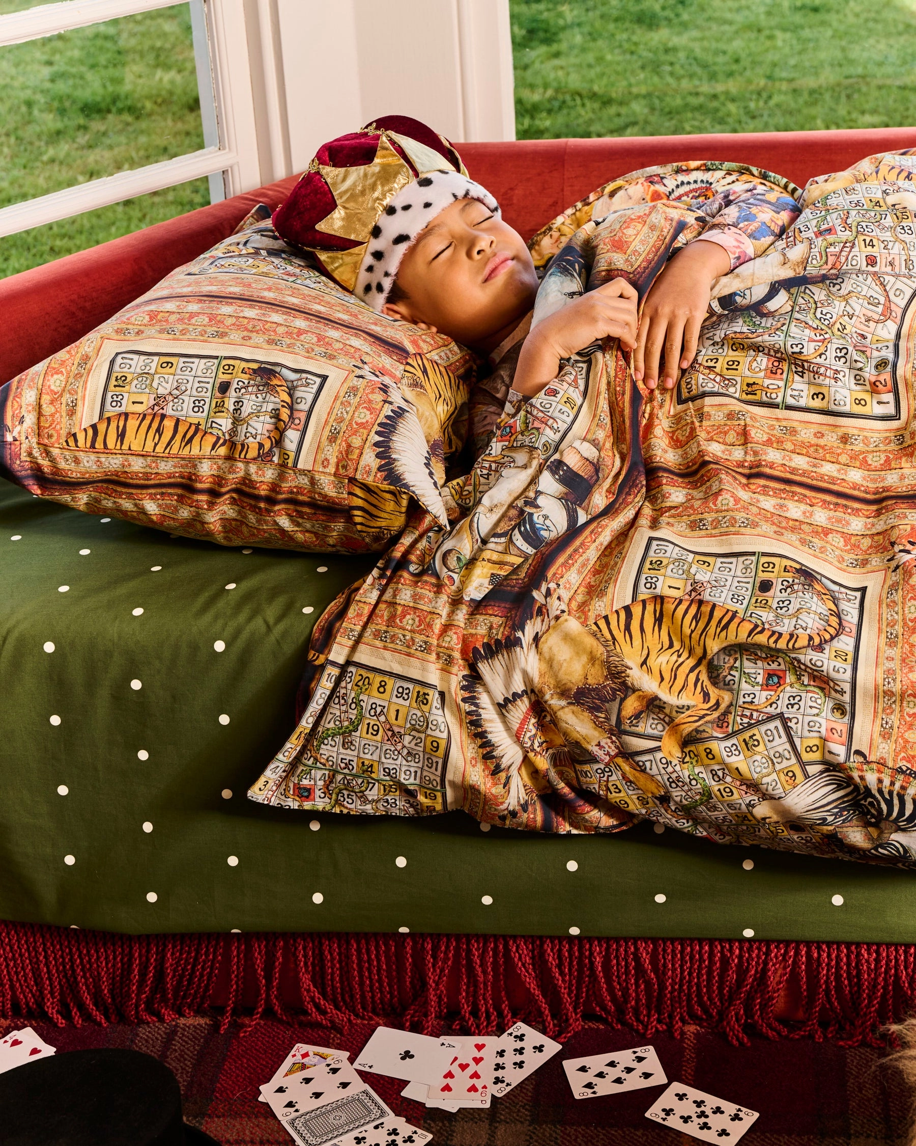Kip&Co x Eleventh Hour Game On Organic Cotton Pillowcase