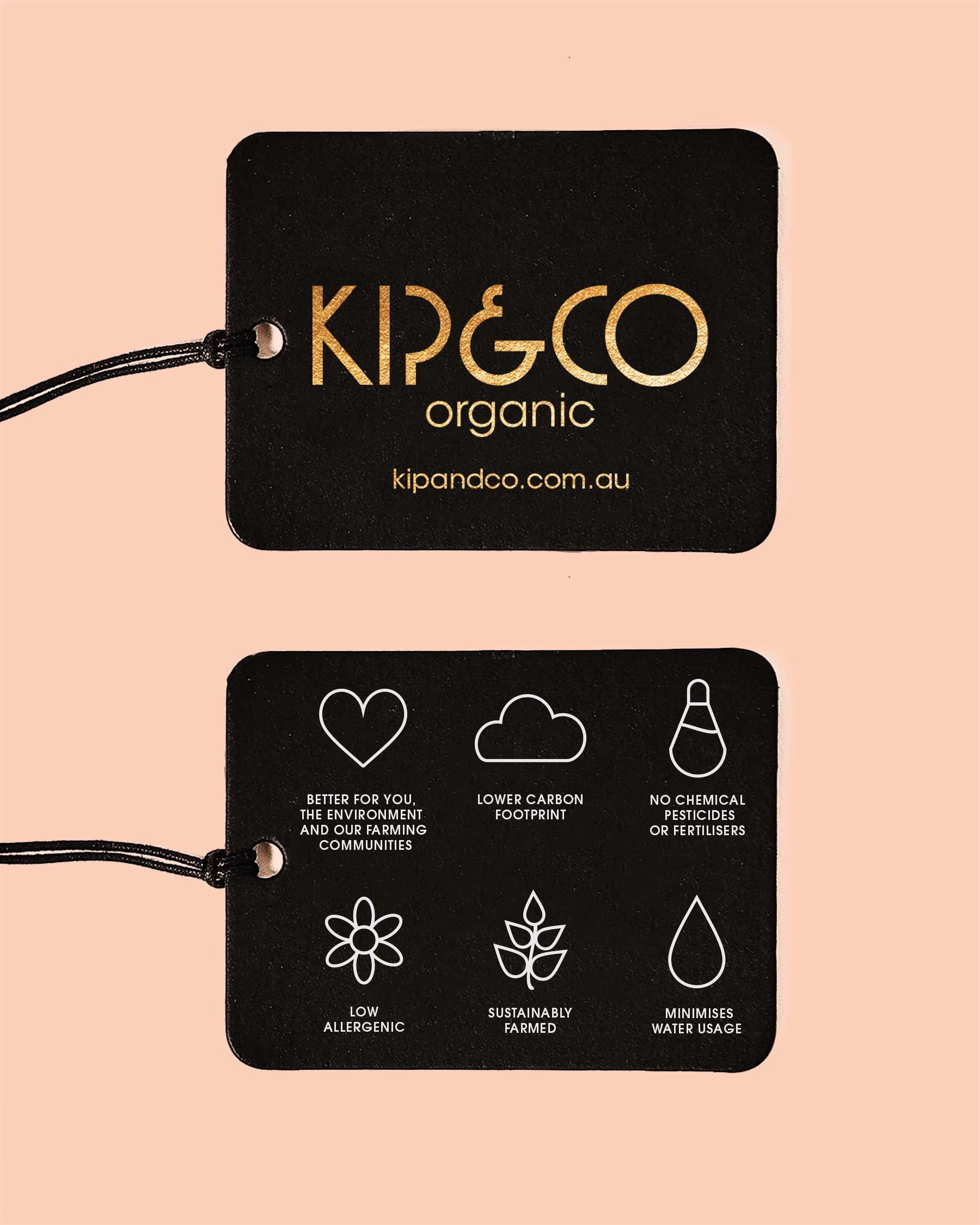 Kip&Co x Eleventh Hour Game Set Match Organic Cotton Pillowcase