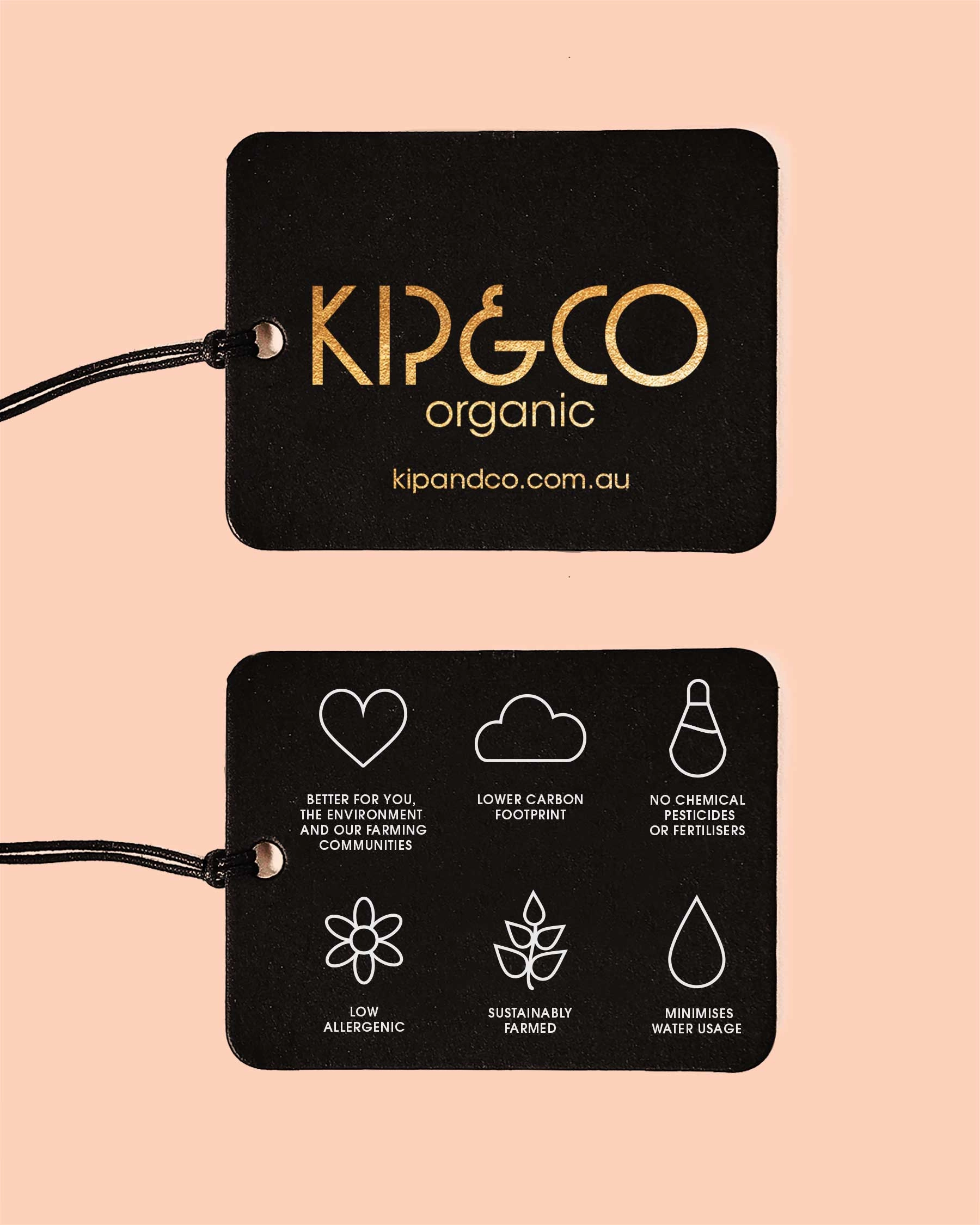 Kip&Co x Eleventh Hour Game Set Match Organic Cotton Pillowcase