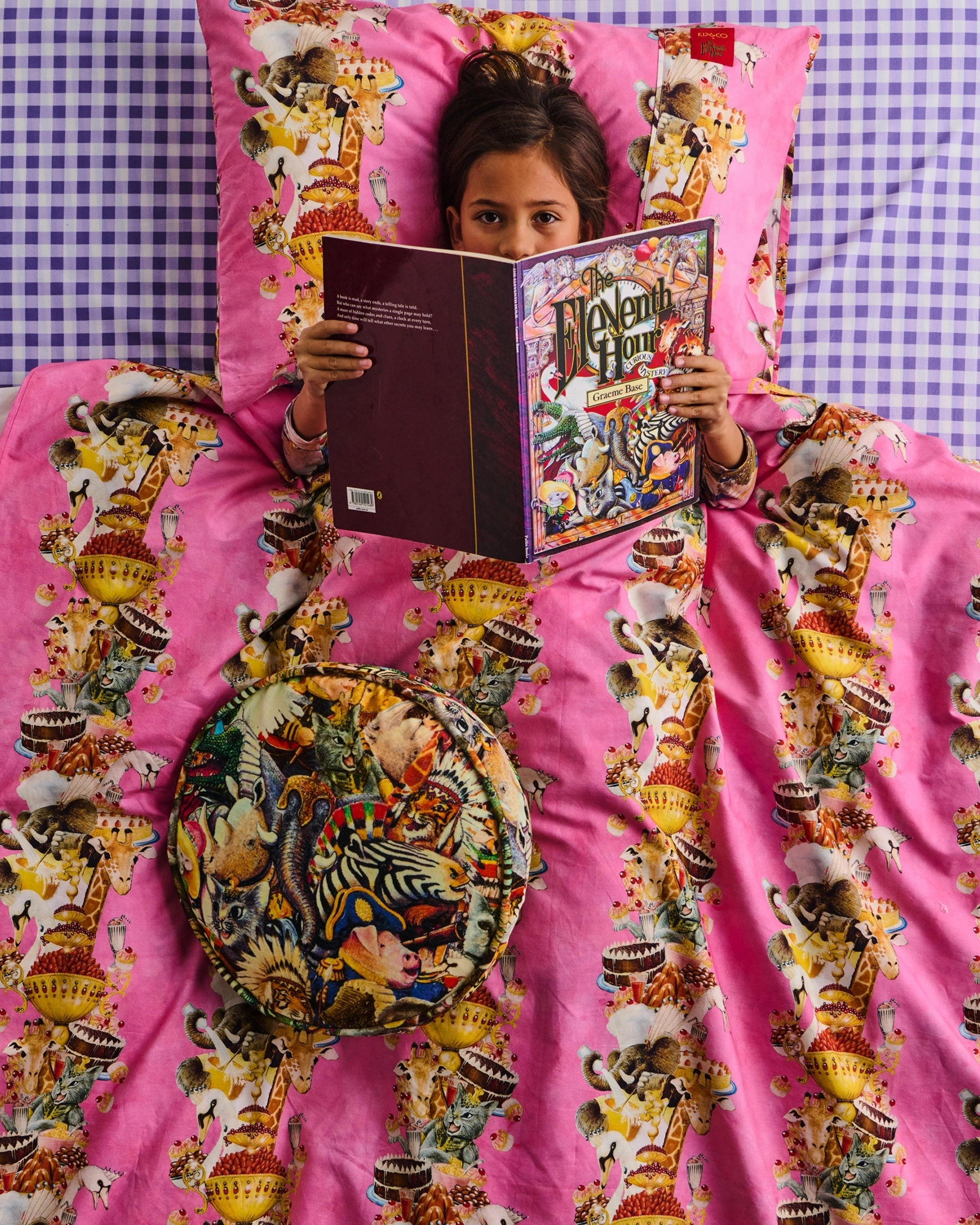 Kip&Co x Eleventh Hour Royal Delight Organic Cotton Pillowcase