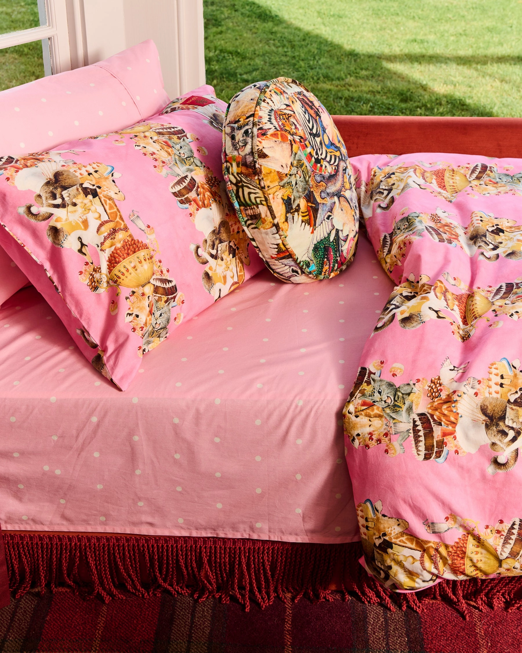 Kip&Co x Eleventh Hour Royal Delight Organic Cotton Pillowcase