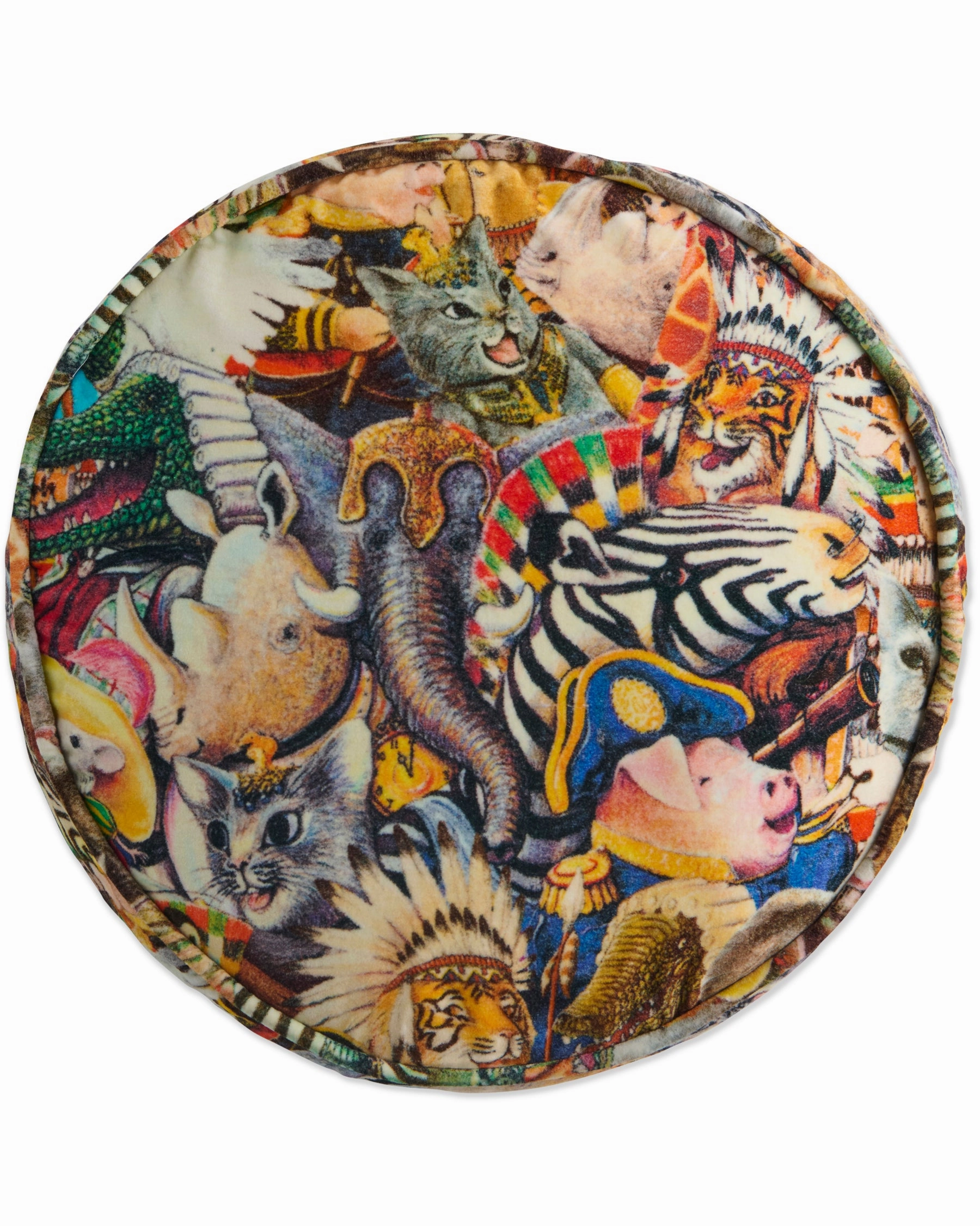 Kip&Co x Eleventh Hour You're Invited Velvet Pea Cushion