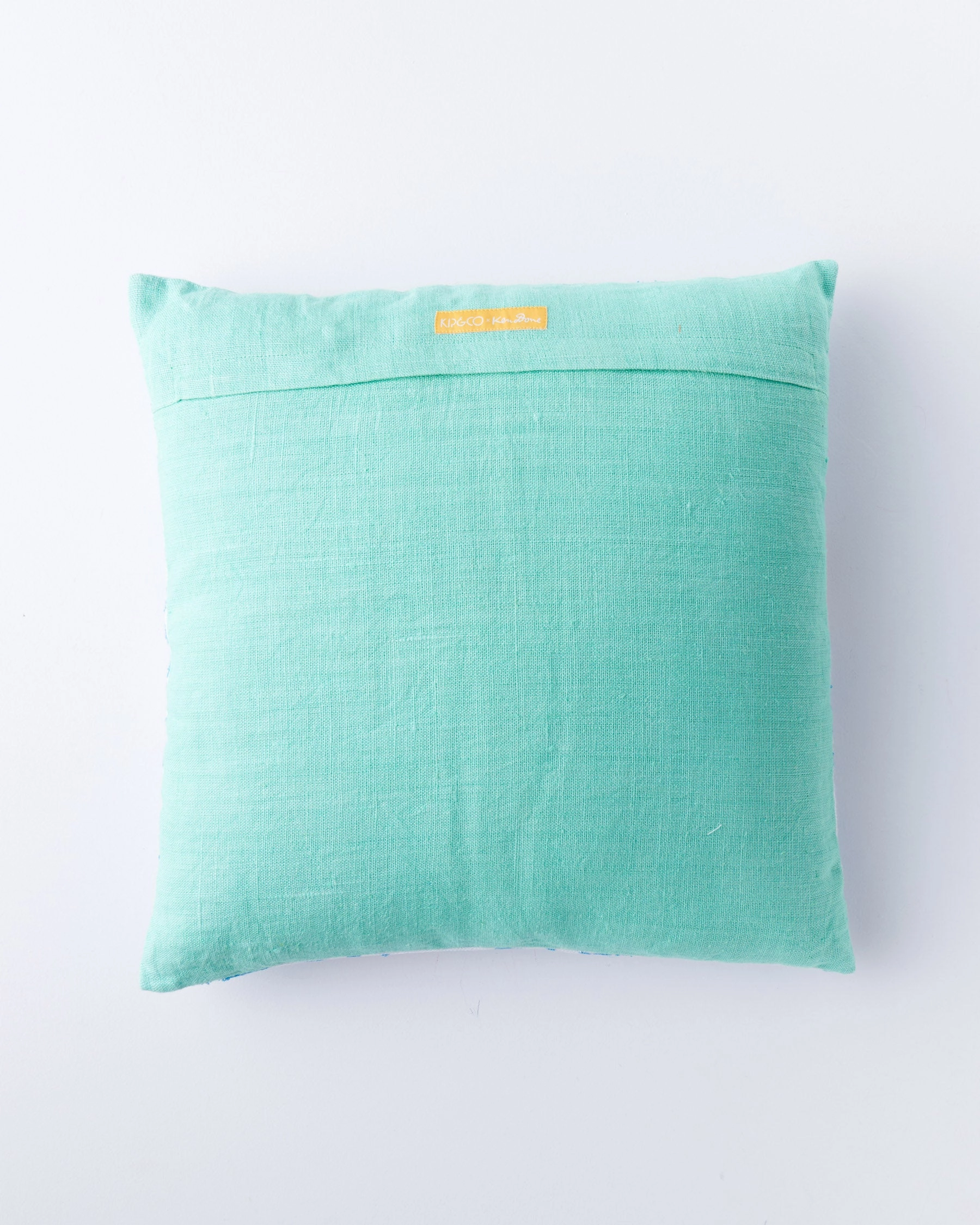 Kip&Co x Ken Done Rainbow Fish Embroidered Cushion