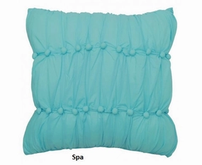 Kokomo Spa Square Filled Cushion by Logan and Mason