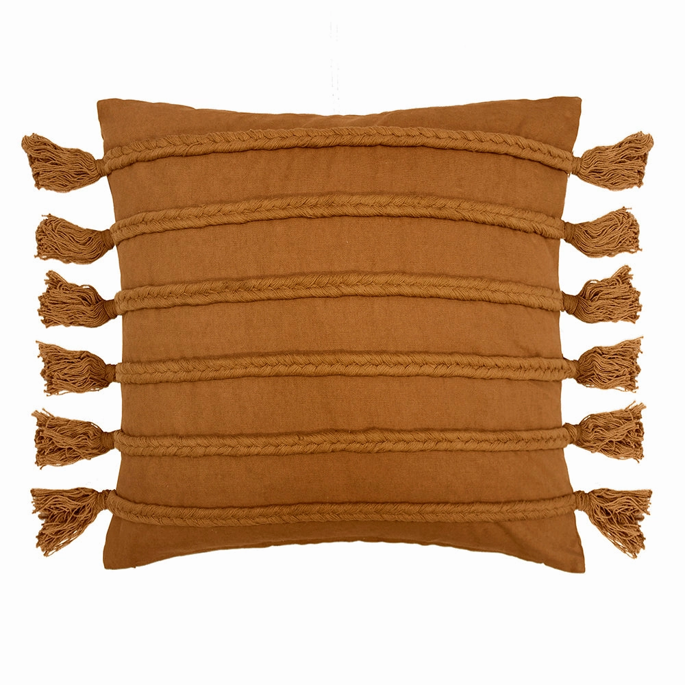 Lancelin SPICE Square Cushion 50 x 50cm by Bambury