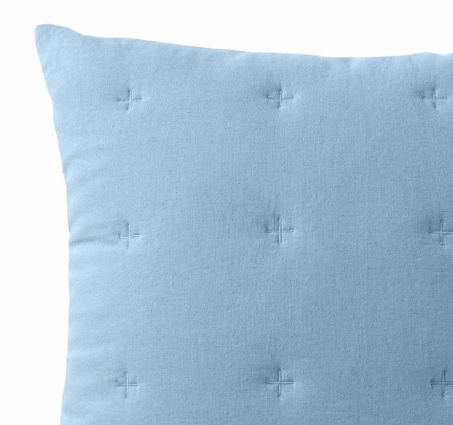 Langston 43x43cm Filled Cushion Blue