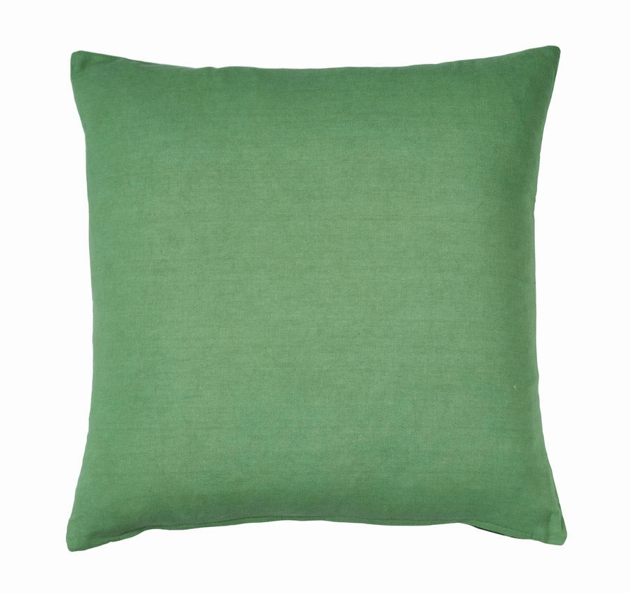 Leafy Palm 50x50cm Filled Cushion Green