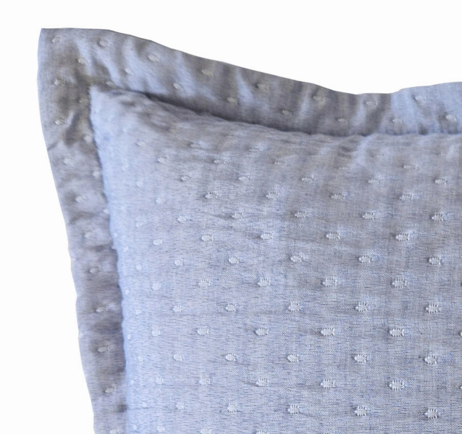 Leoni 45x45cm Filled Cushion Blue