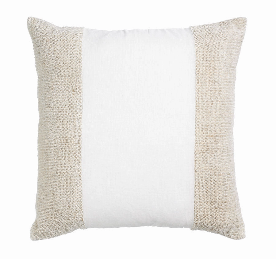 Les Palmiers Stripe 50x50cm Filled Cushion Sand