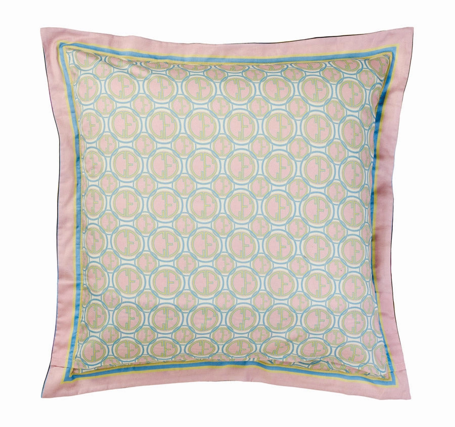 Letters From The Pink Room European Pillowcase Pink