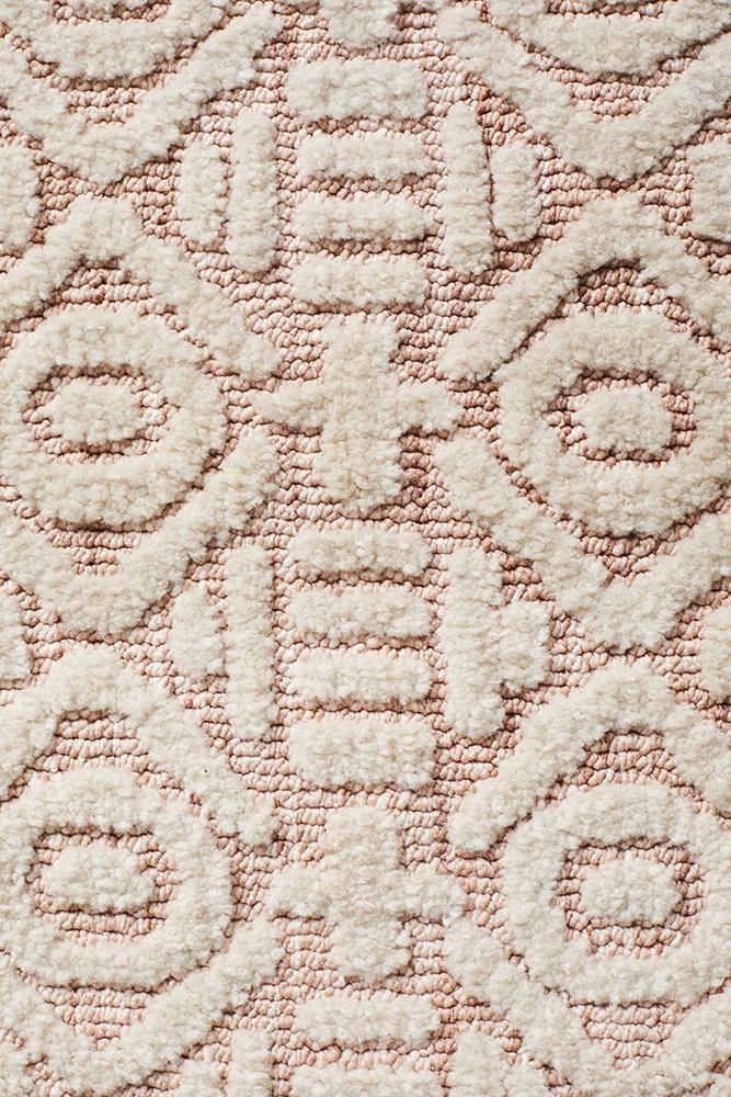 Levi 361 Rug (Peach Ivory) by Rug Culture