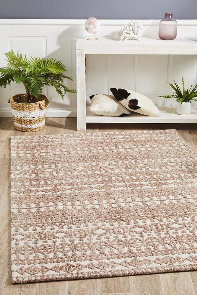Levi 363 Rug (Peach) by Rug Culture