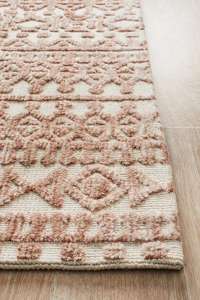 Levi 363 Rug (Peach) by Rug Culture