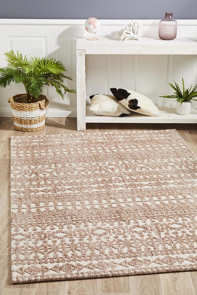 Levi 363 Rug (Peach) by Rug Culture