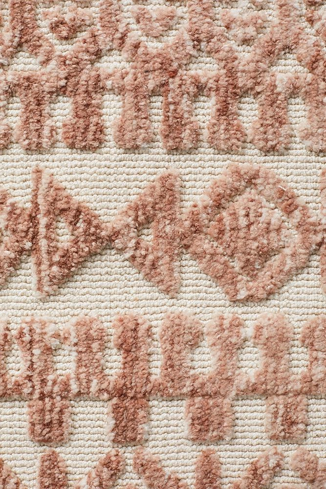 Levi 363 Rug (Peach) by Rug Culture