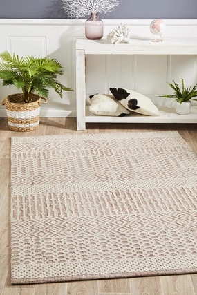 Levi 365 Rug (Peach Ivory) by Rug Culture