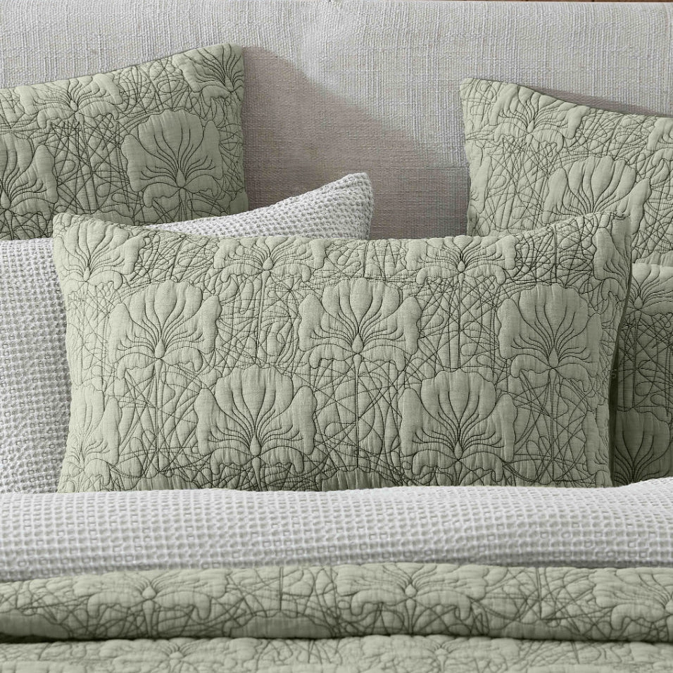 Lilian Moss Pillowcase Sham by Private Collection