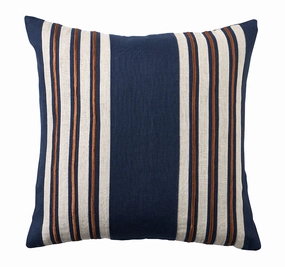 Linen Charleston 50x50cm Filled Cushion Navy