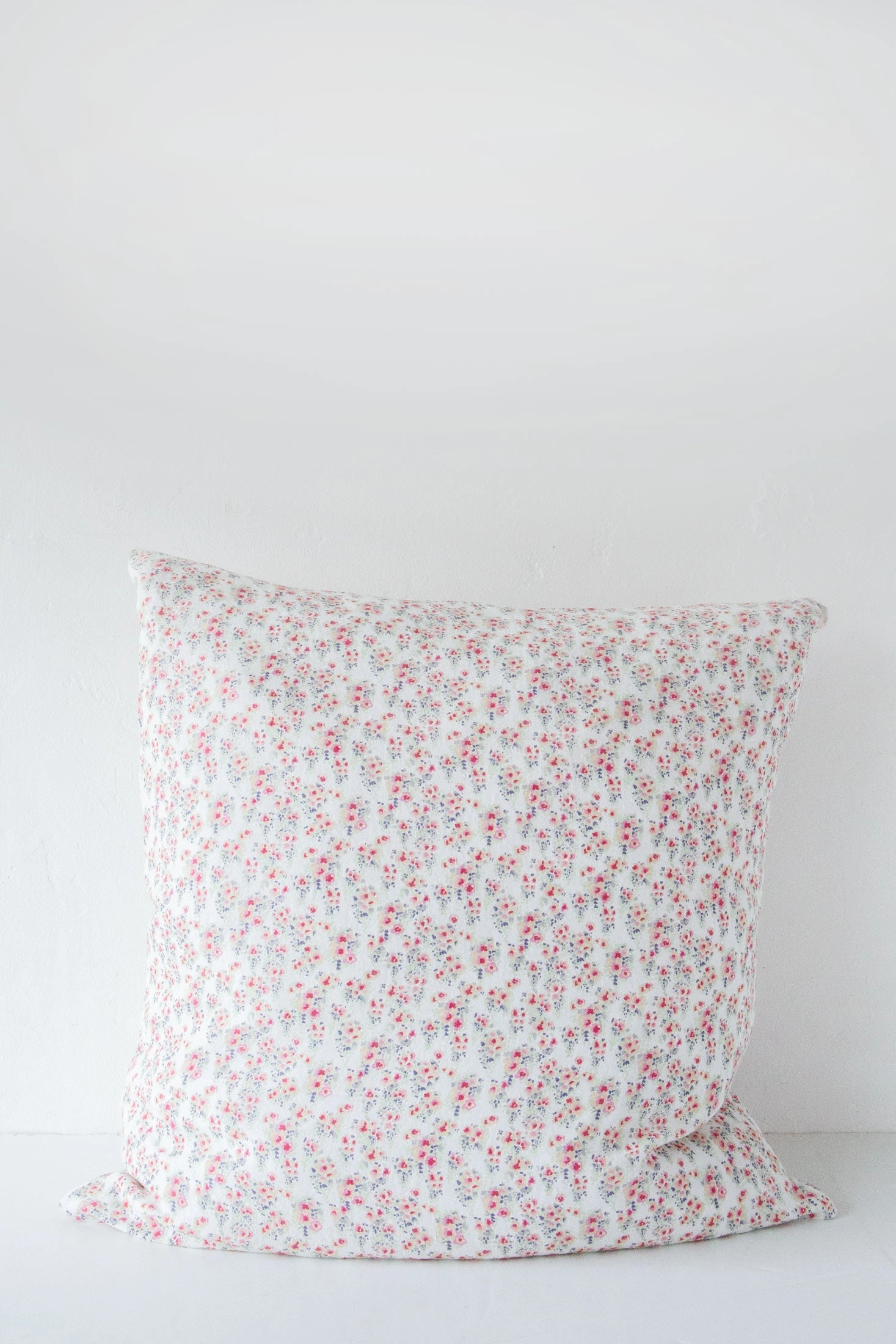 Linen Floral Cushion