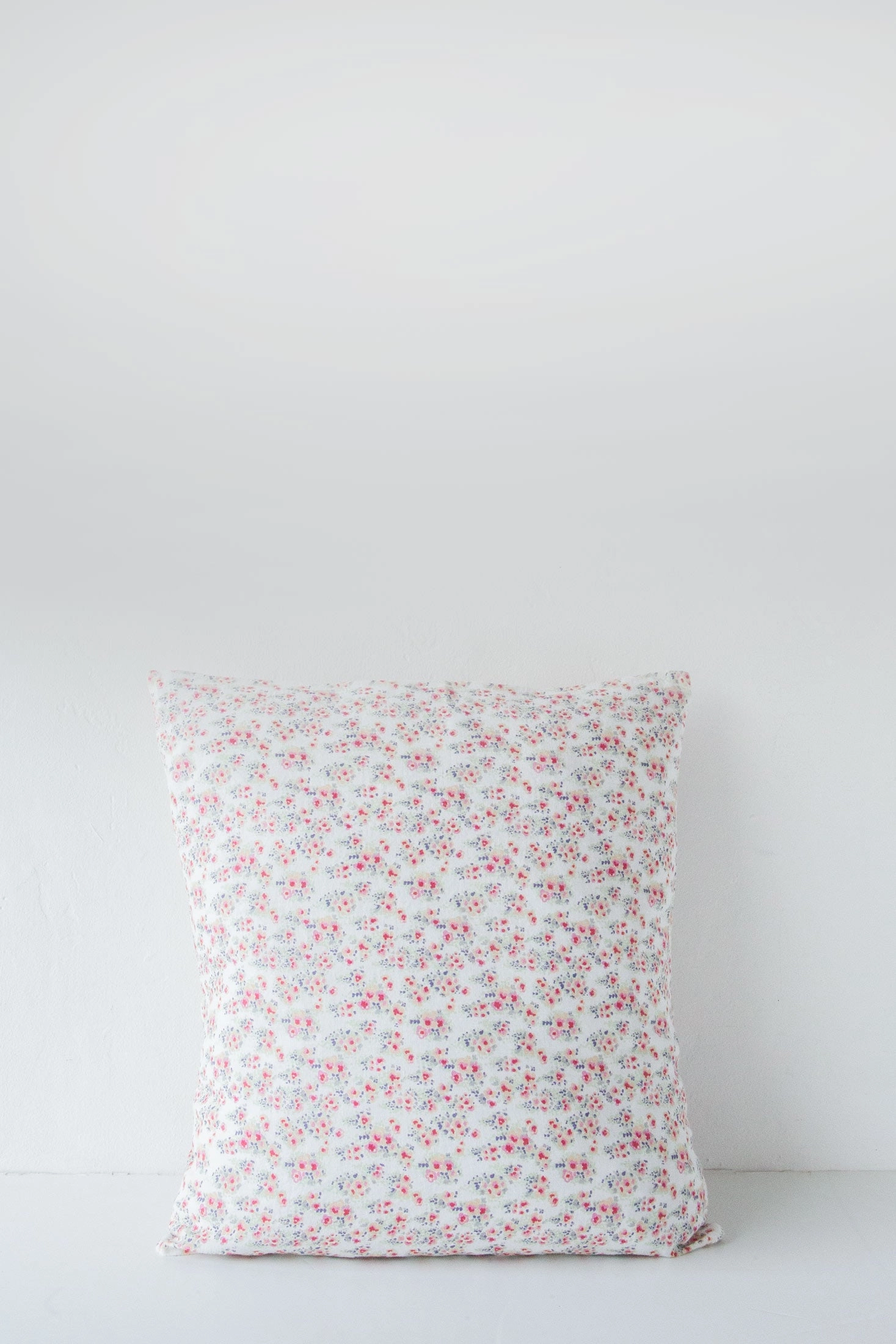 Linen Floral Cushion