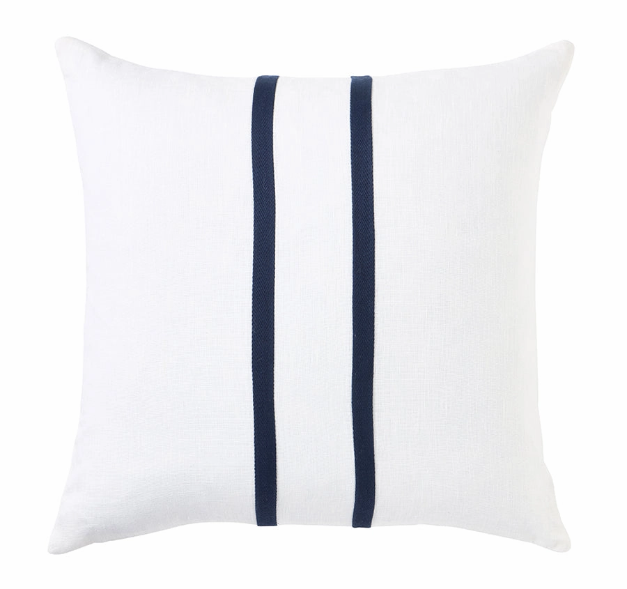 Linen Monaco Riva 50x50cm Filled Cushion Navy
